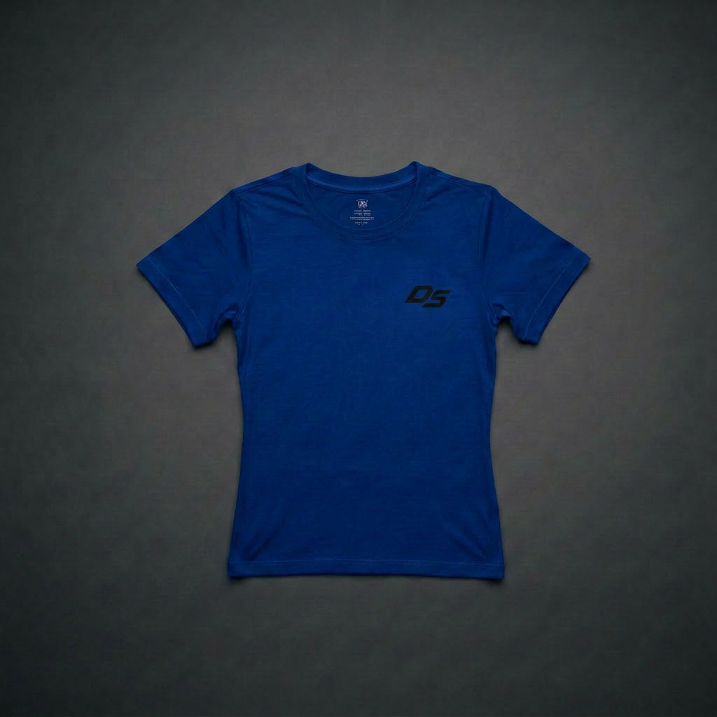 Remera Azul Francia Mujer