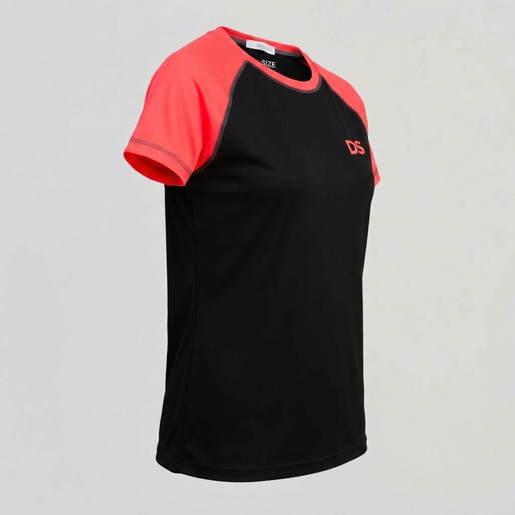 Remera Ranglán Coral Mujer